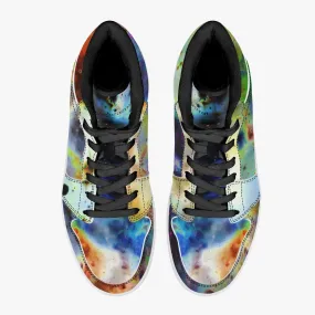 Acolyte Ethos Psychedelic Split-Style High-Top Sneakers