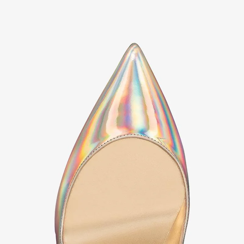 Almond-Shaped Pointed Toe Pump