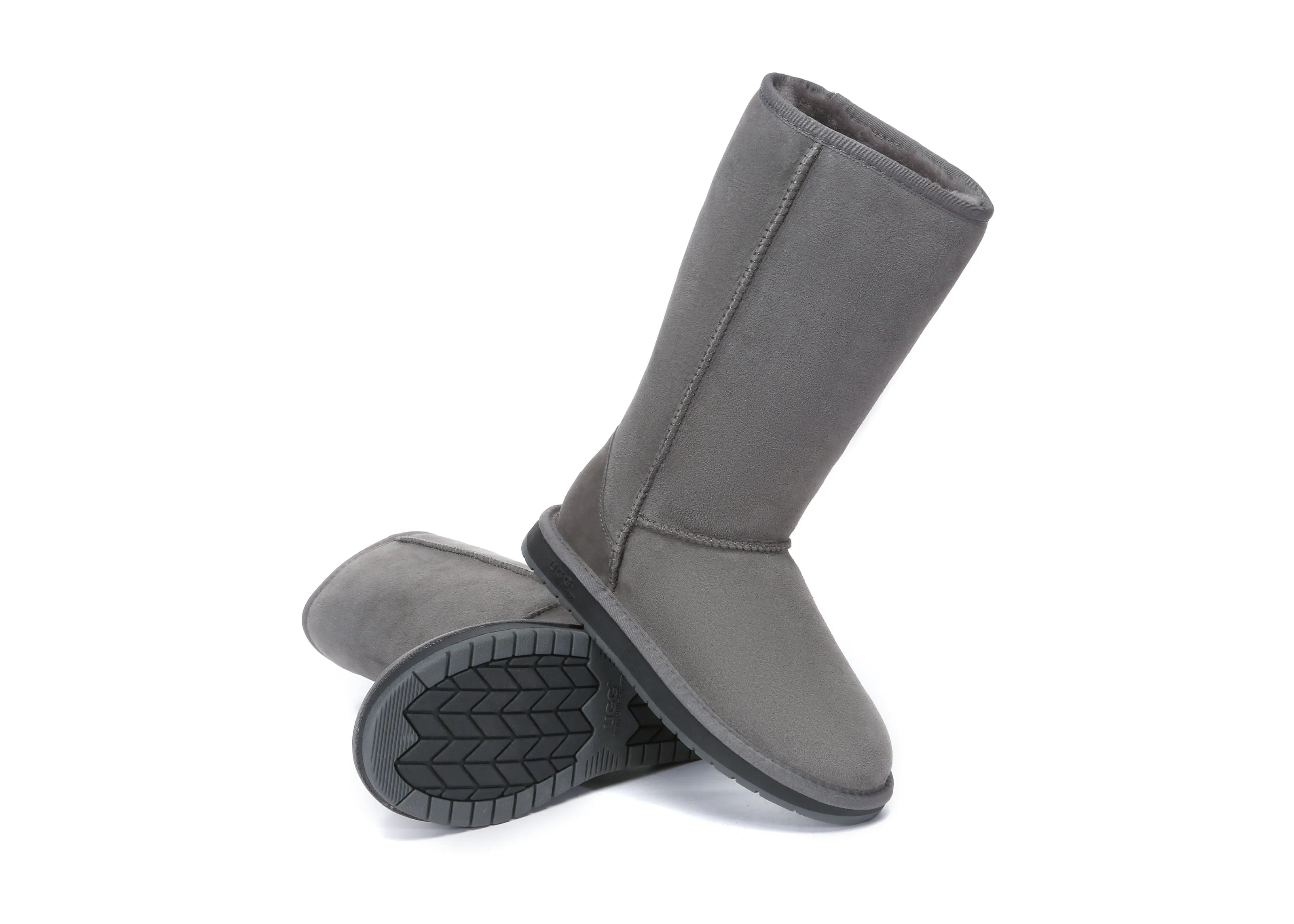 AUSTRALIAN SHEPHERD® UGG Boots Double Face Sheepskin Wool Tall Classic