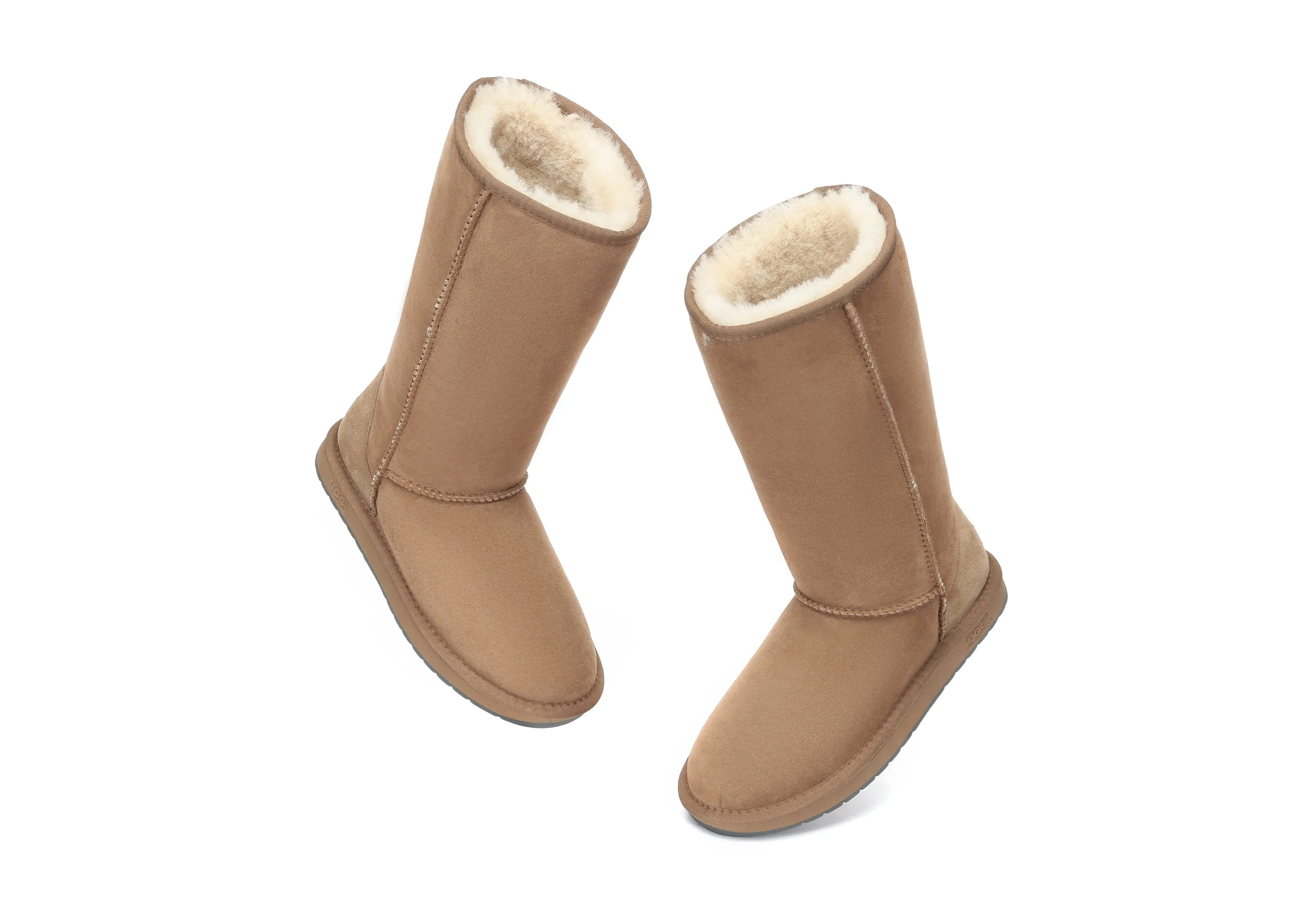 AUSTRALIAN SHEPHERD® UGG Boots Double Face Sheepskin Wool Tall Classic