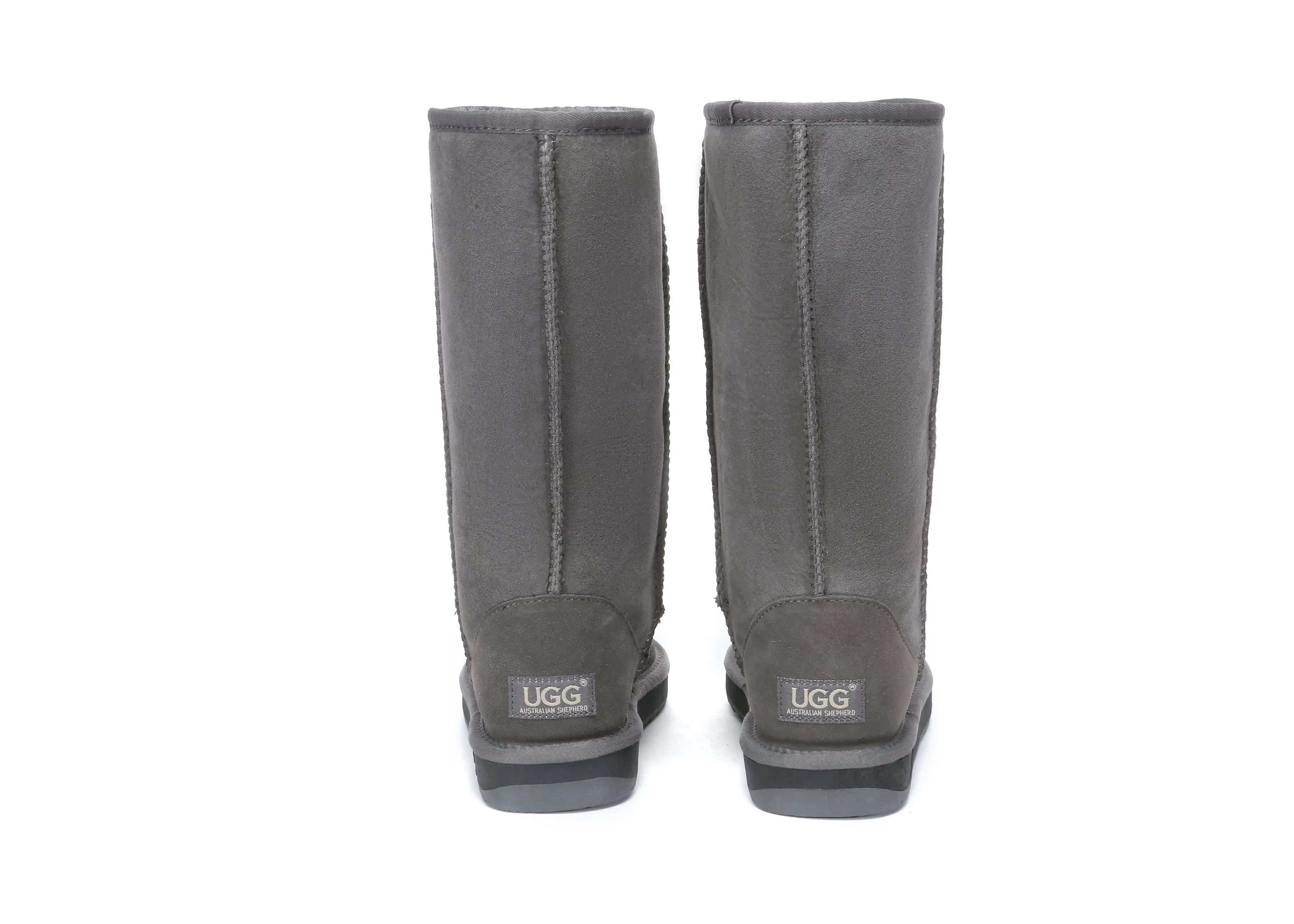 AUSTRALIAN SHEPHERD® UGG Boots Double Face Sheepskin Wool Tall Classic