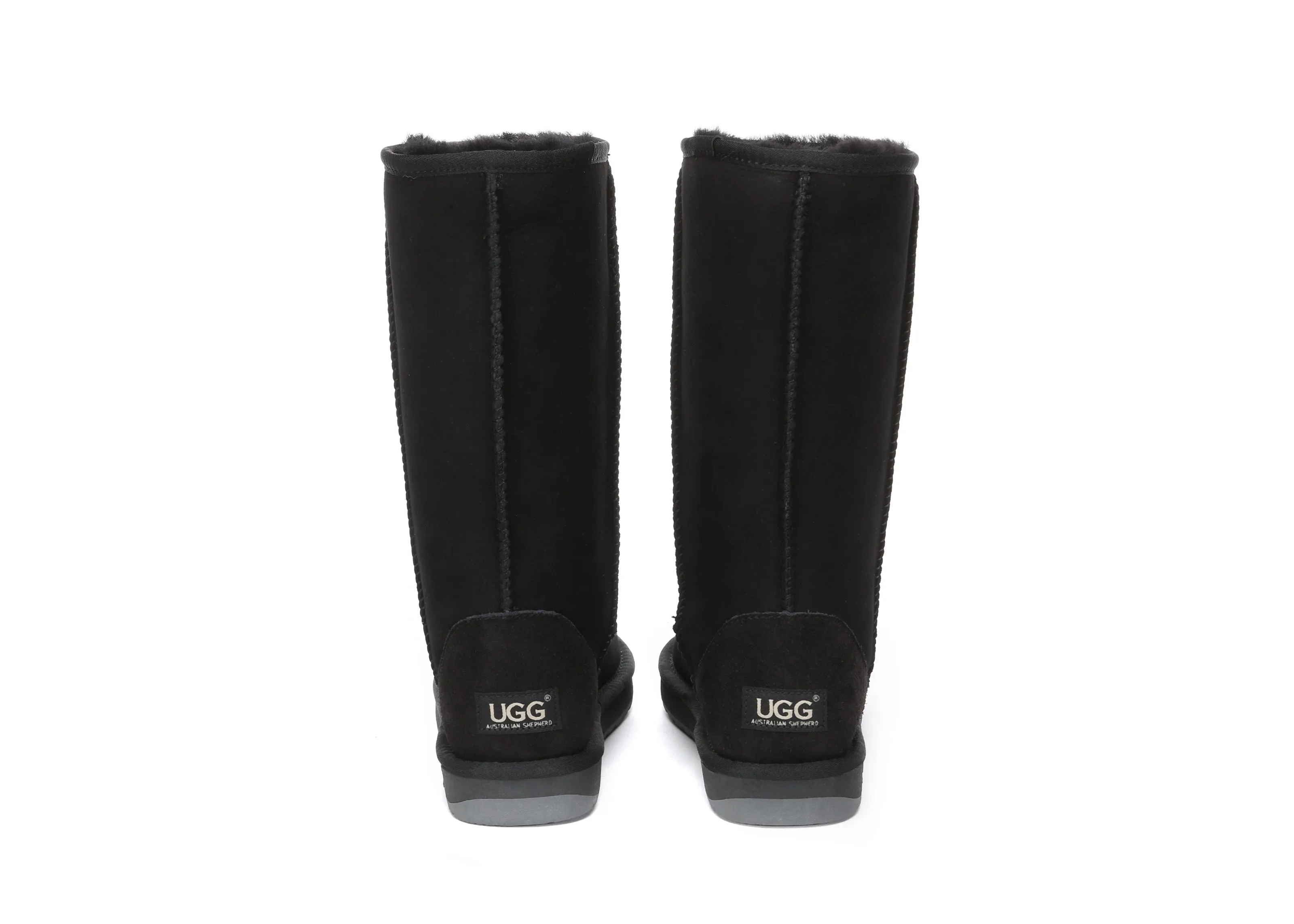 AUSTRALIAN SHEPHERD® UGG Boots Double Face Sheepskin Wool Tall Classic