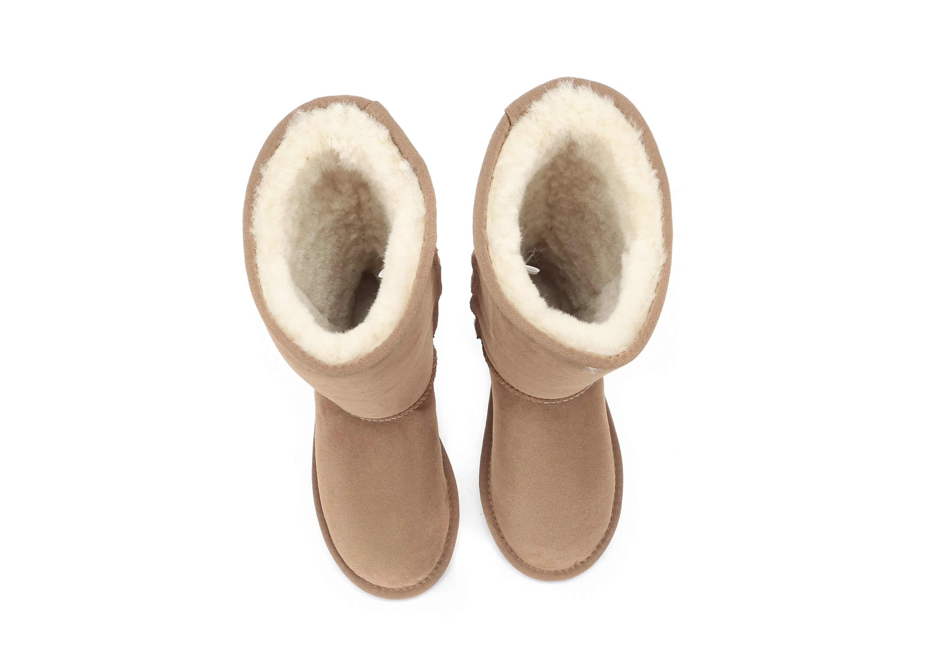 AUSTRALIAN SHEPHERD® UGG Boots Double Face Sheepskin Wool Tall Classic