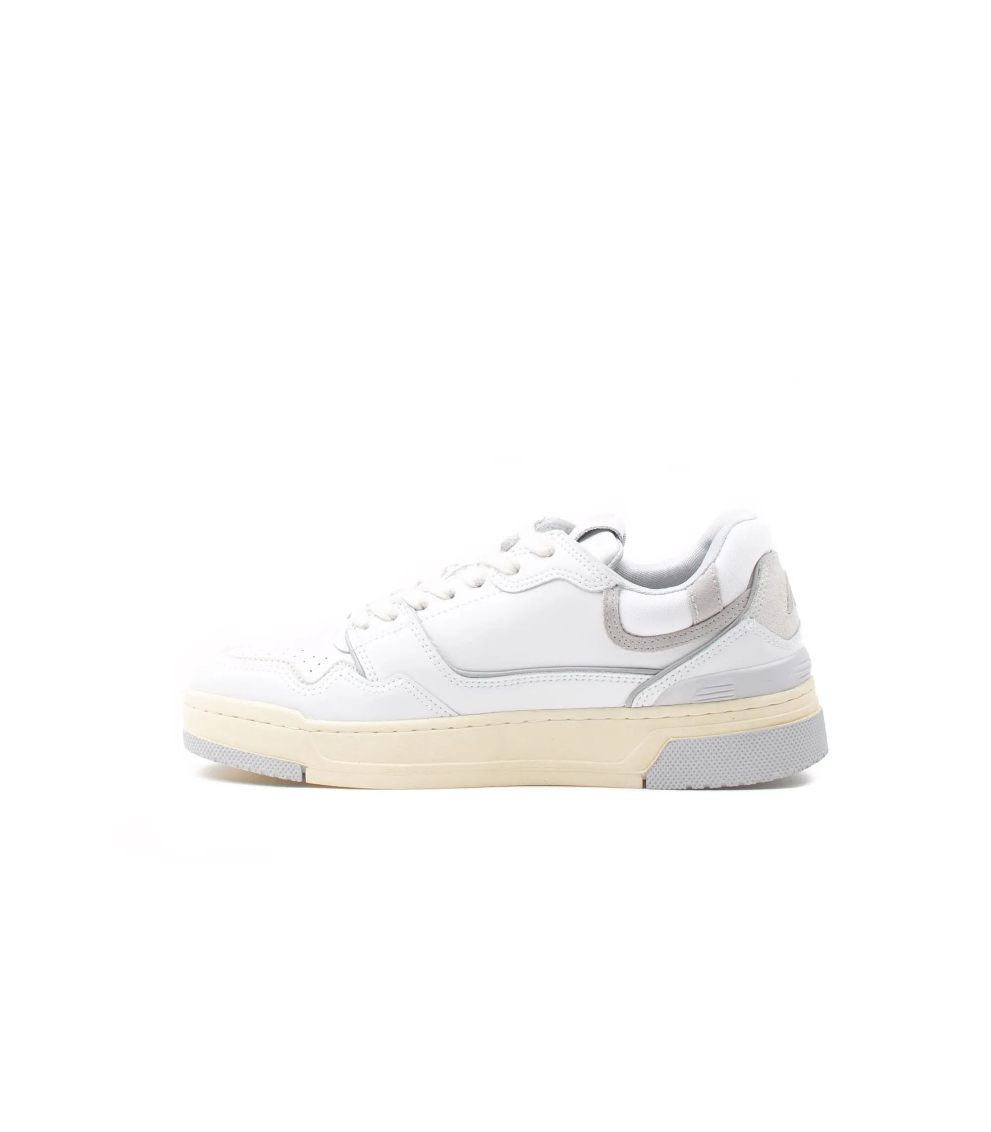 Autry Cnc Rookie Leather Uomo Bianco Grigio