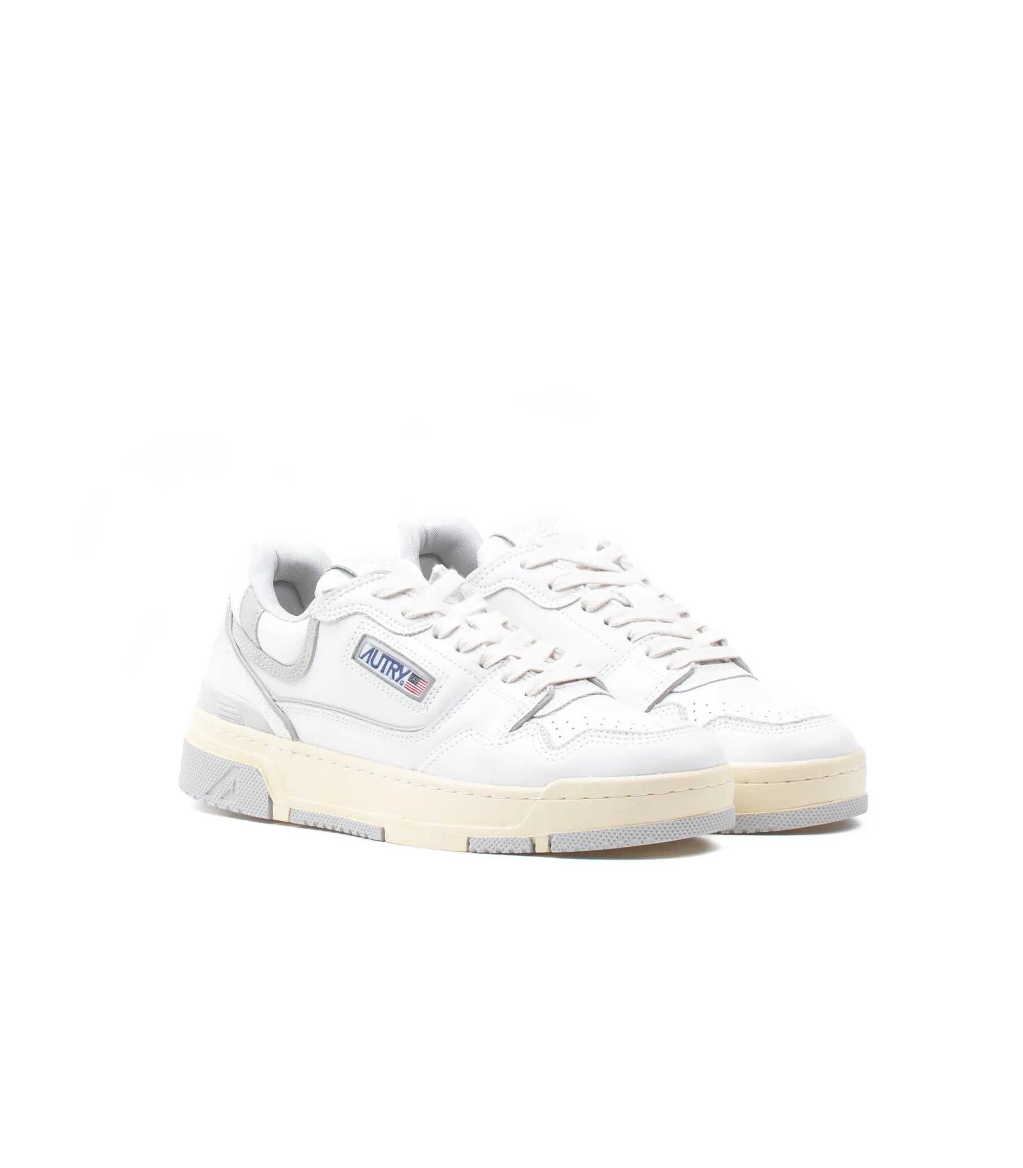 Autry Cnc Rookie Leather Uomo Bianco Grigio