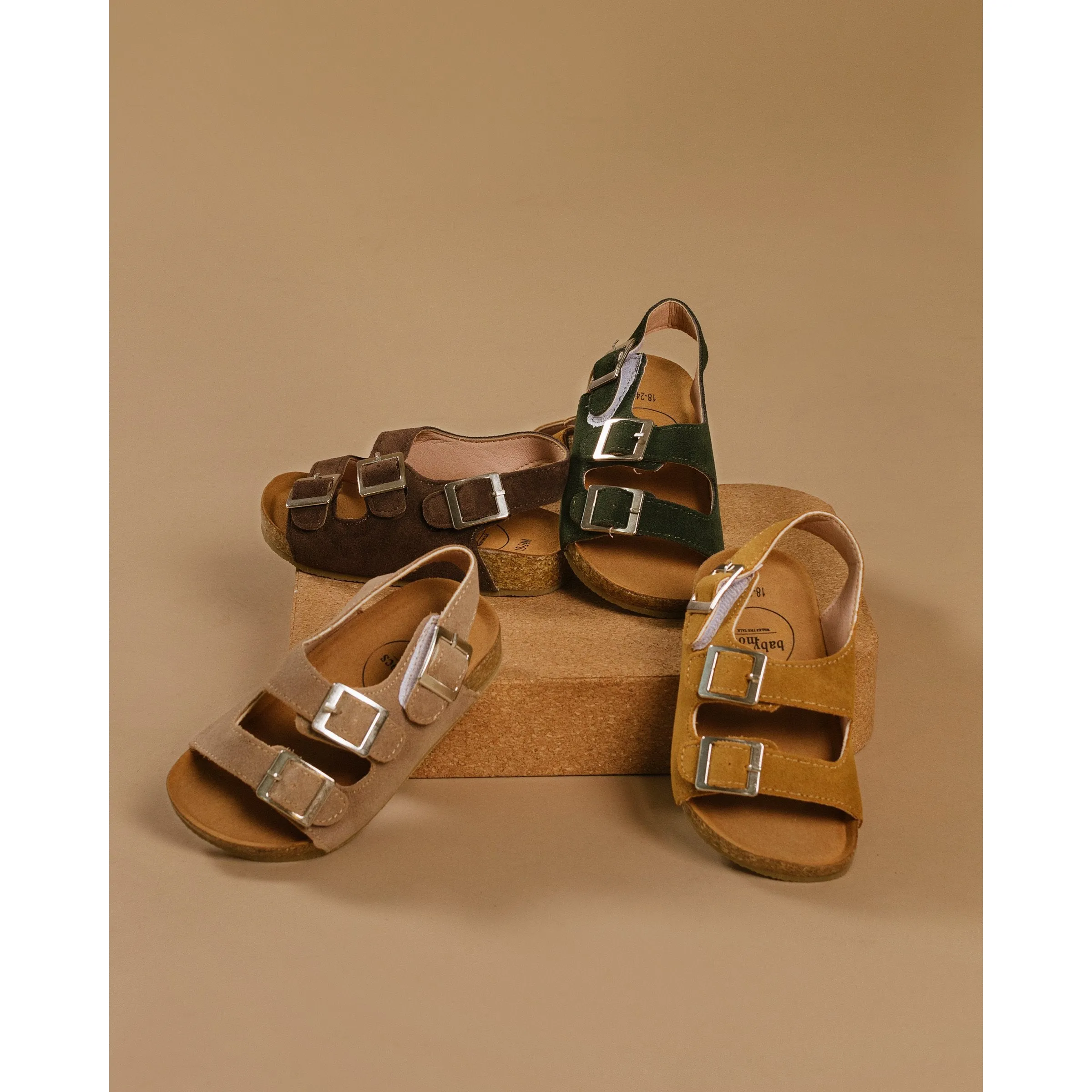 BabyMocs Vacay Sandal Beige