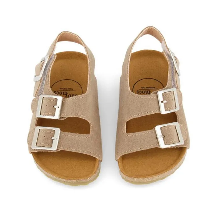 BabyMocs Vacay Sandal Beige