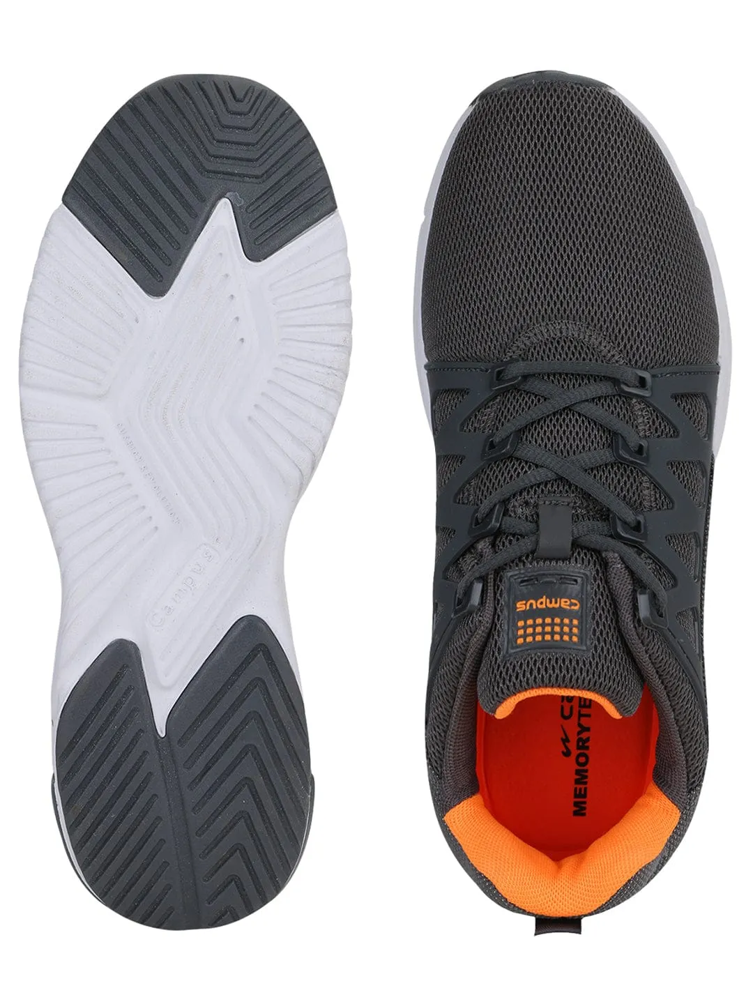 BARLEY Grey Men's Running Shoes