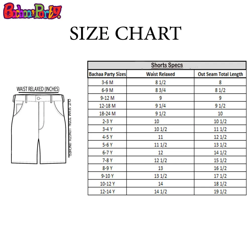 Boys Cotton Terry Short Basic Black-Jet Black