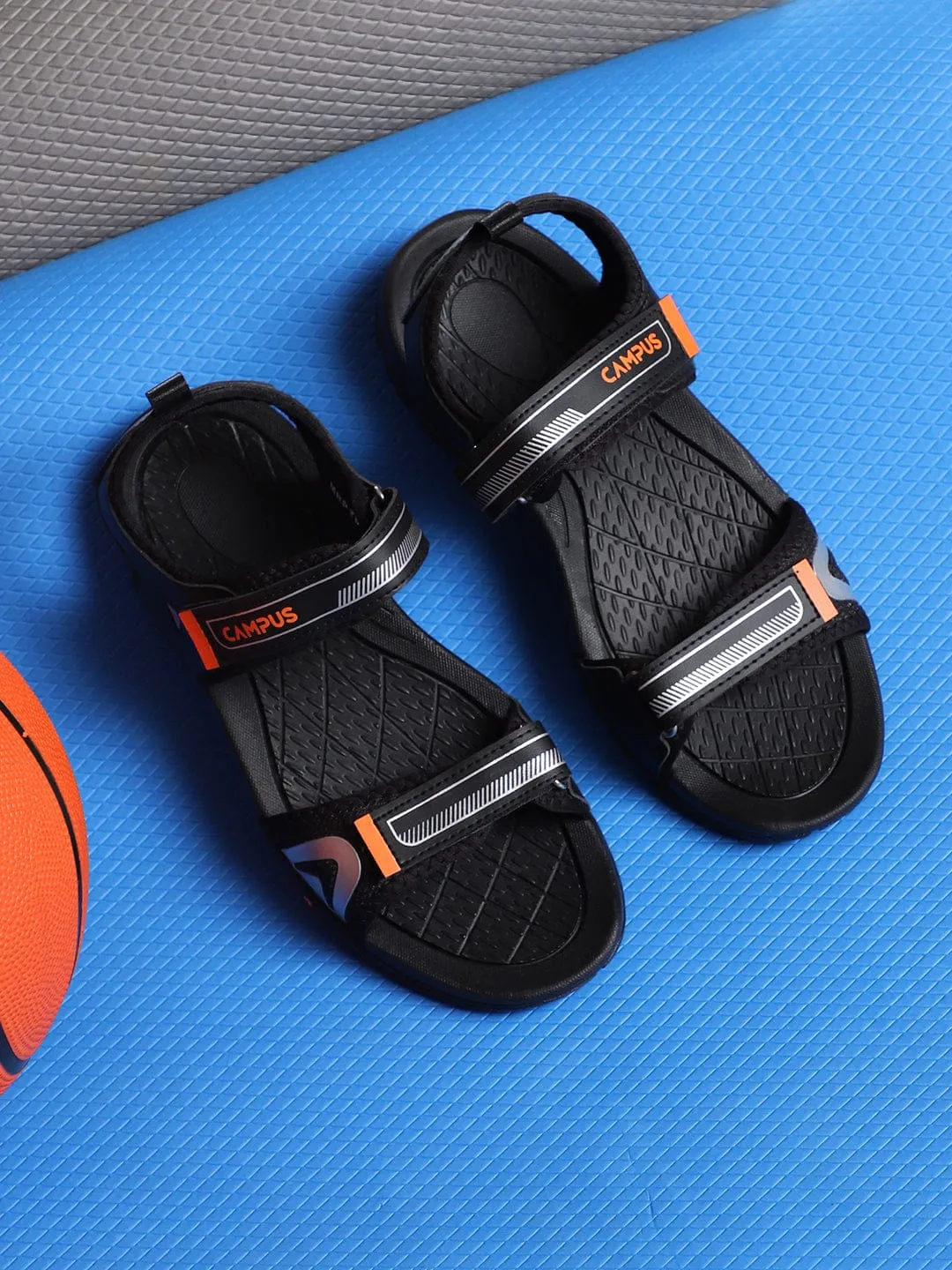CAMP COLT Black Men's Sandals
