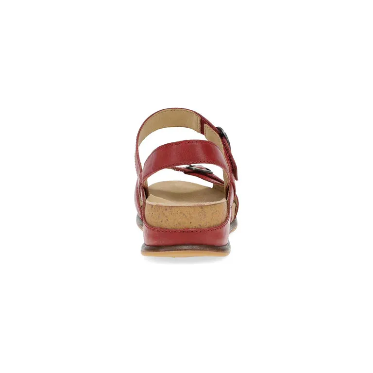 Candace Sunny Weather Sandal in Red