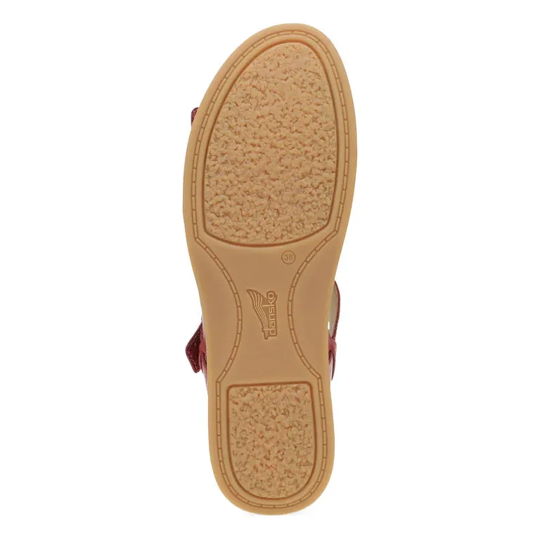 Candace Sunny Weather Sandal in Red