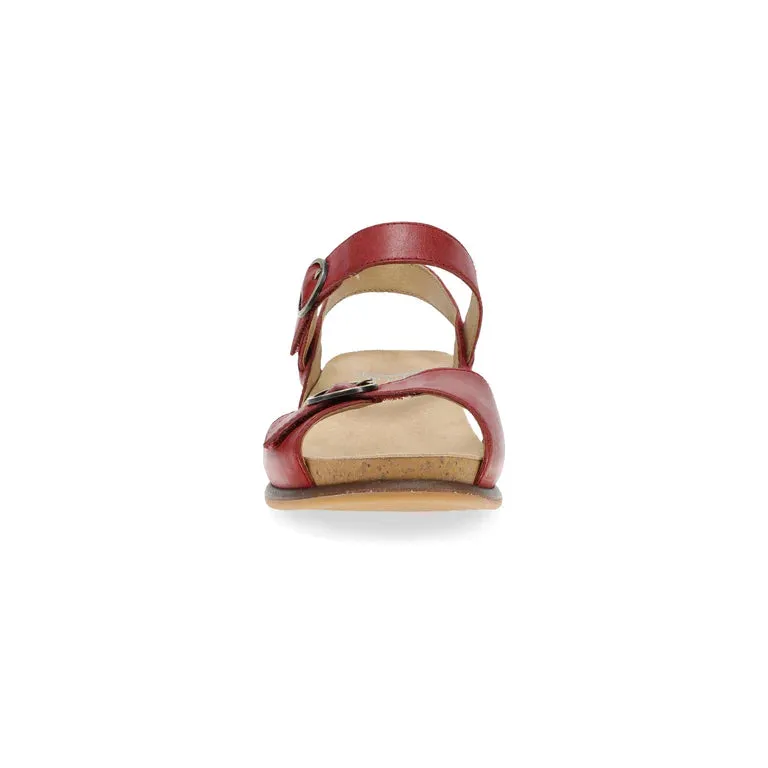 Candace Sunny Weather Sandal in Red