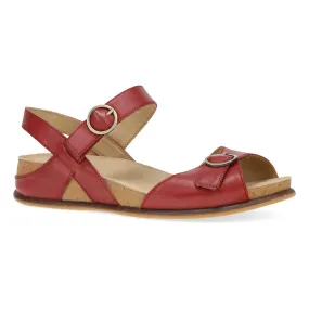 Candace Sunny Weather Sandal in Red