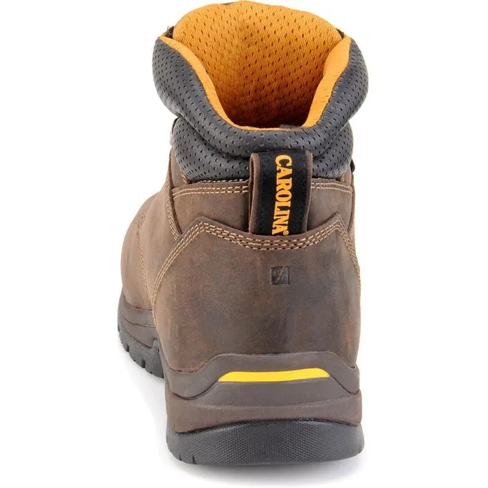 Carolina Men's Bruno Lo 6" Soft Toe Waterproof Insulated Work Boot -Brown- CA5021
