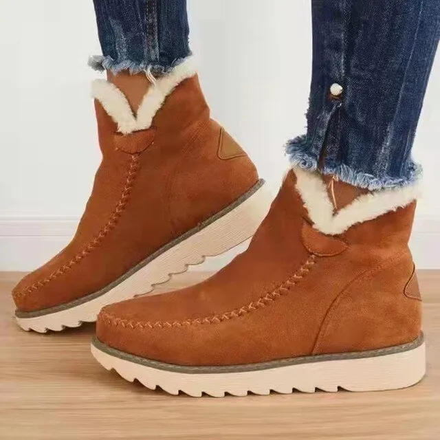Classic Non-Slip Warm Fur Lining Boots