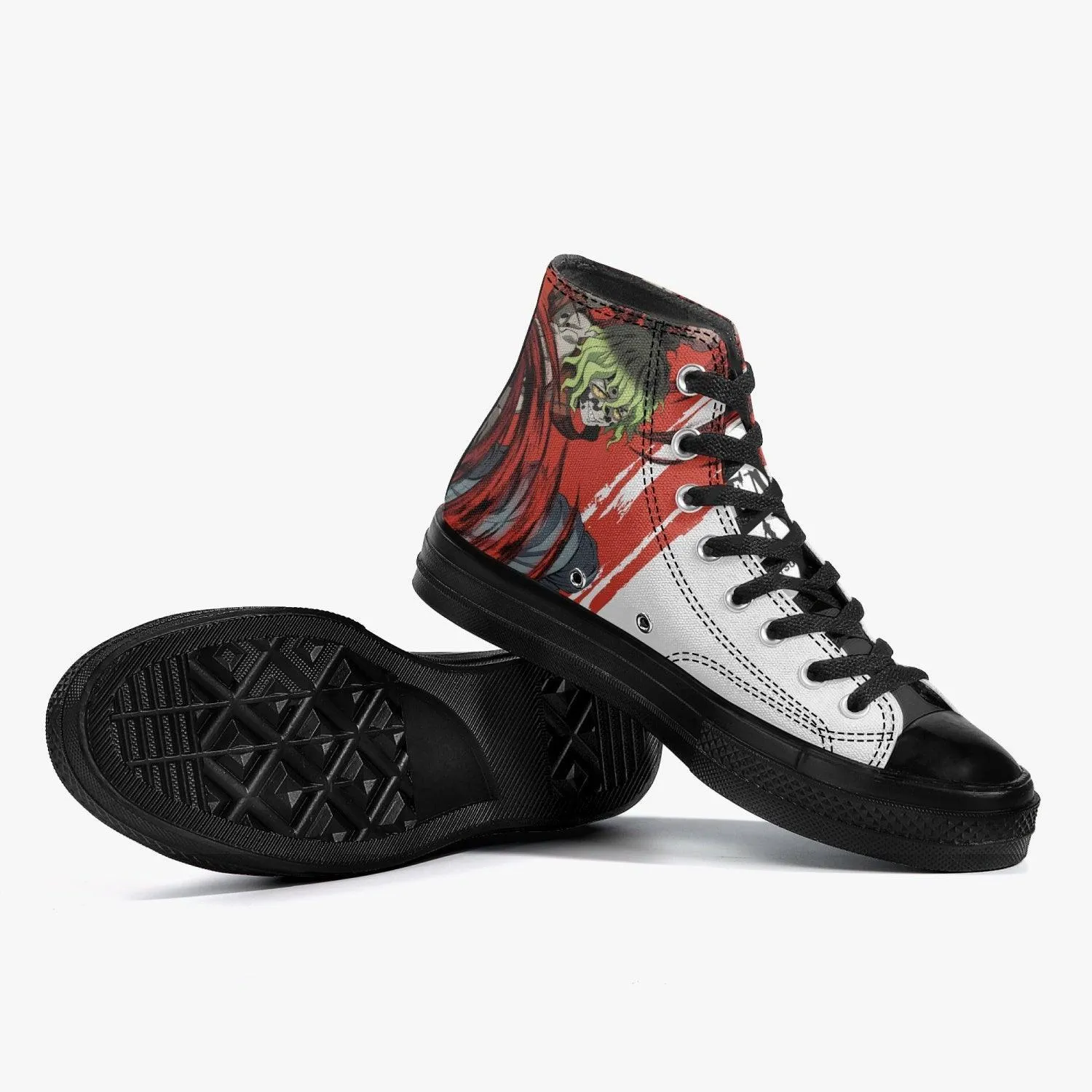 Demon Slayer Gyutaro A-Star High Anime Shoes