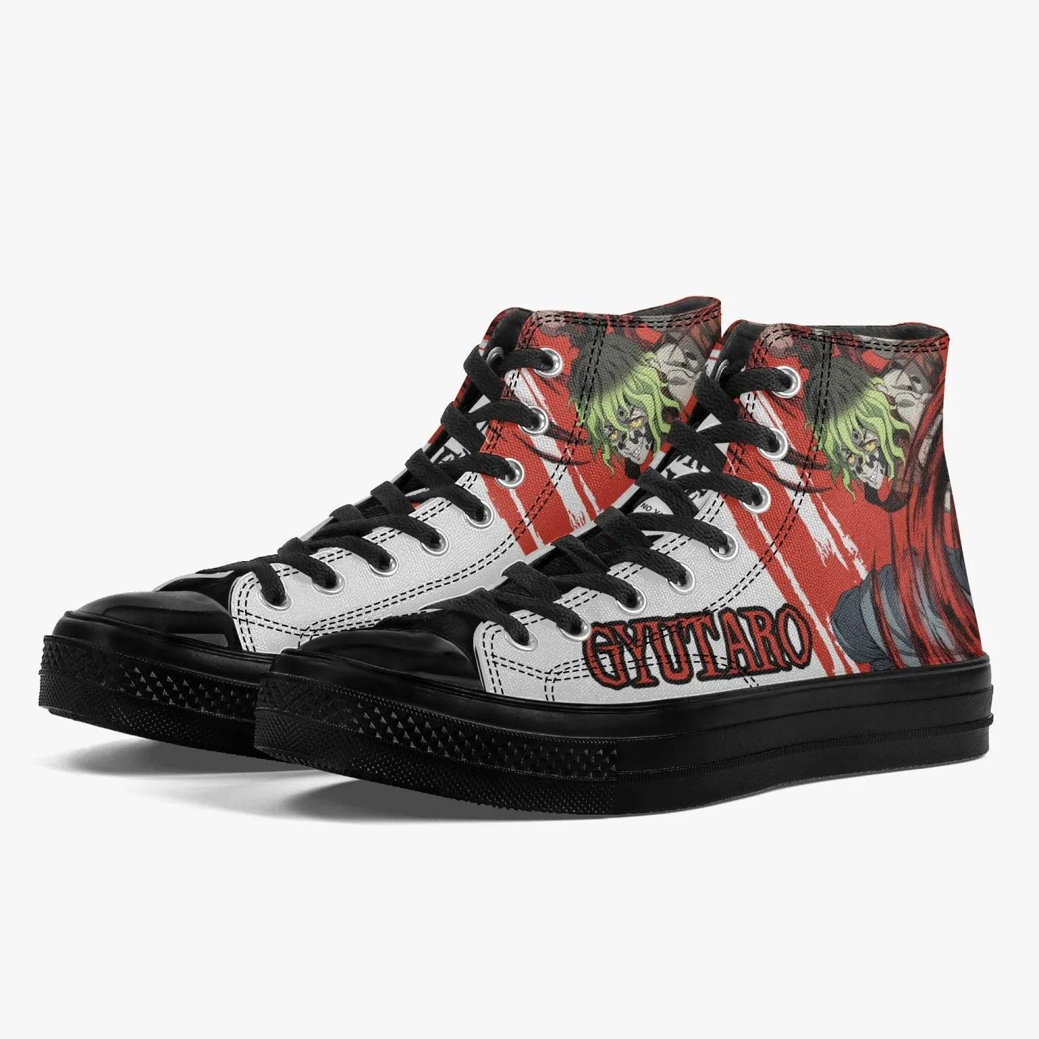 Demon Slayer Gyutaro A-Star High Anime Shoes