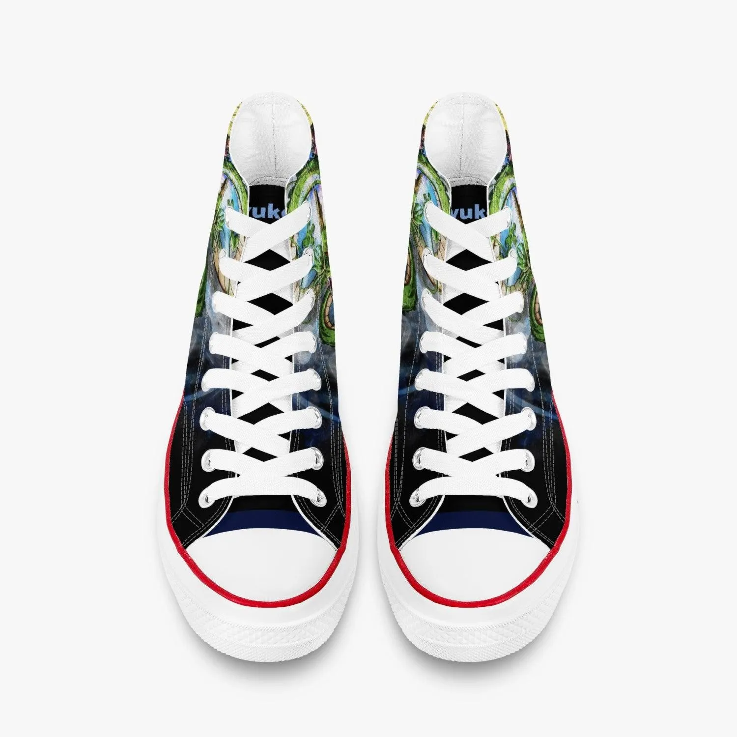 Dragonball Z Shenron A-Star High White Anime Shoes