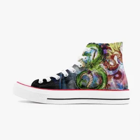 Dragonball Z Shenron A-Star High White Anime Shoes