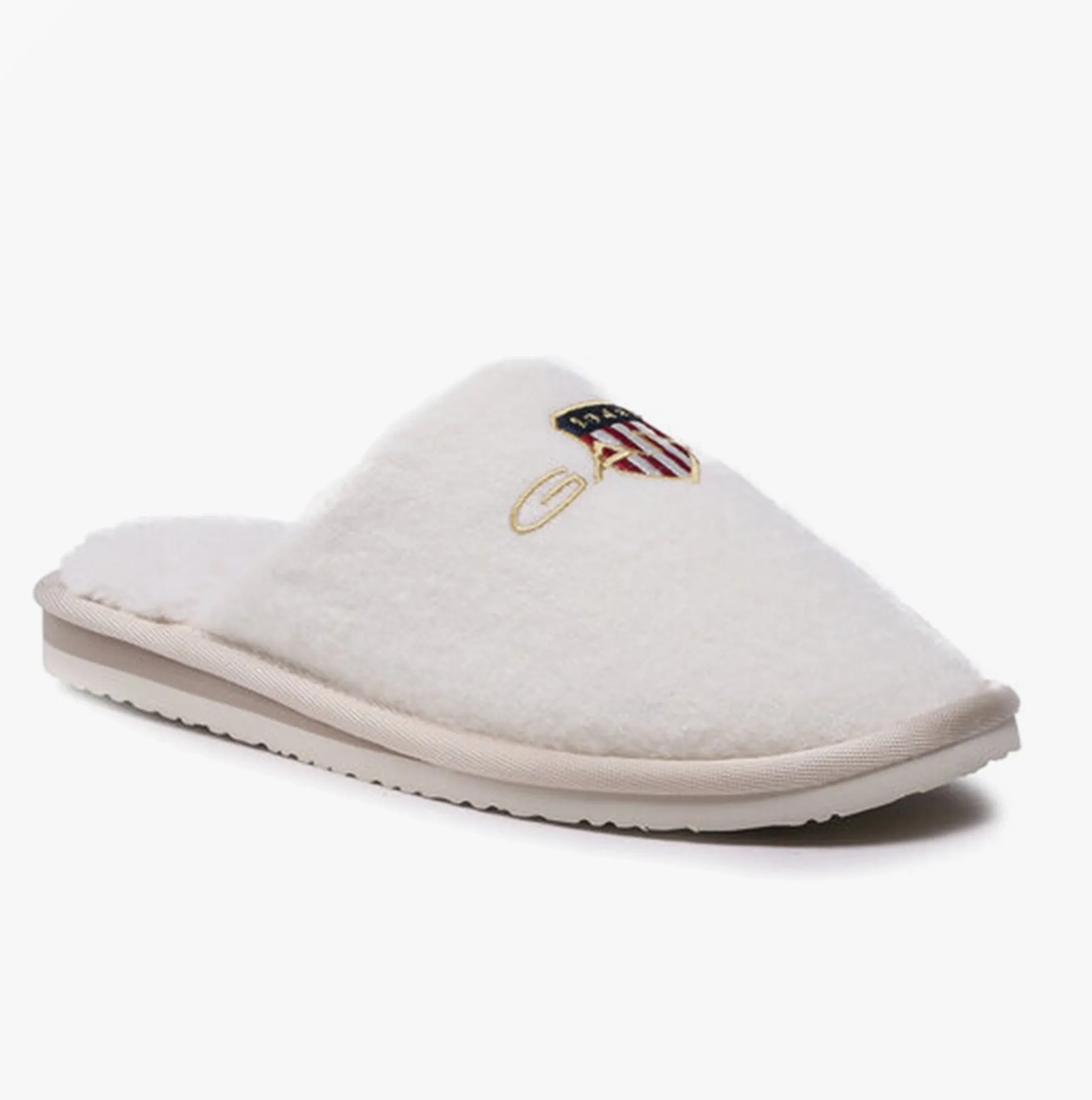 GANT PANTOFLI Womens Mule Slippers Bone Beige