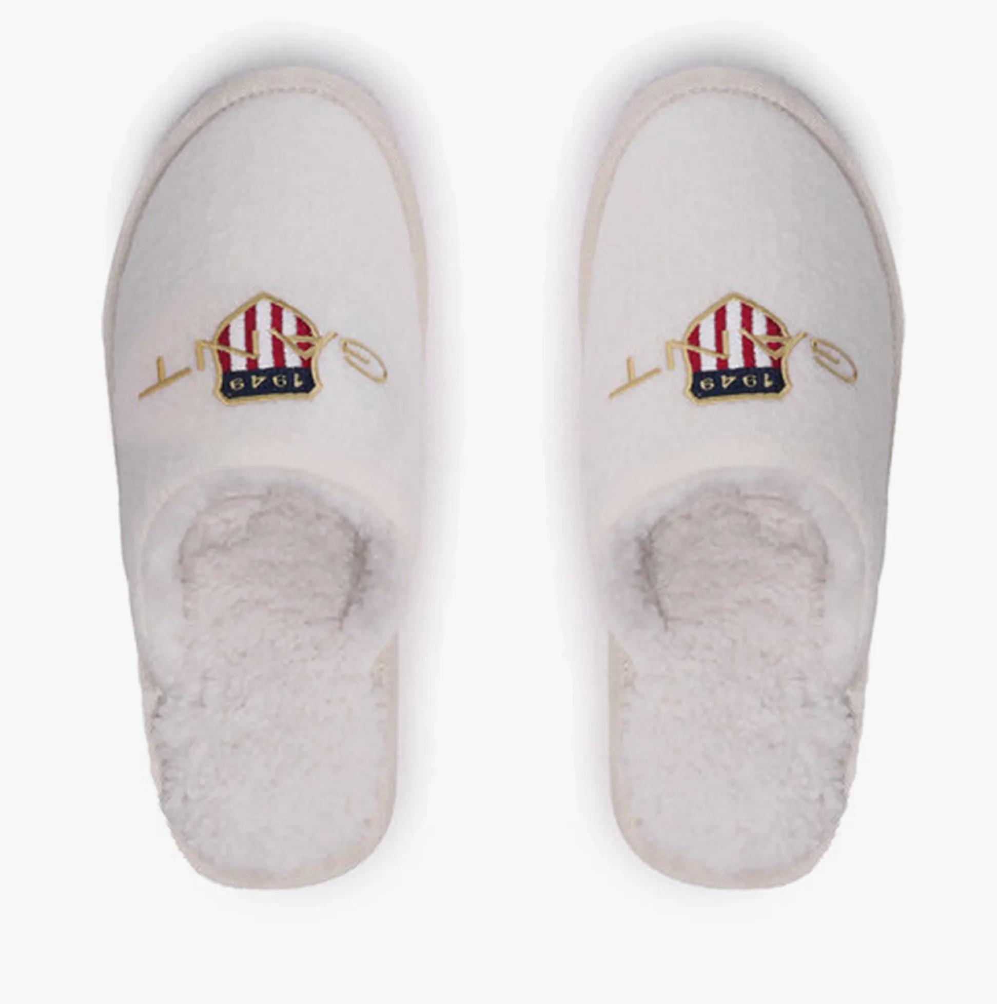 GANT PANTOFLI Womens Mule Slippers Bone Beige