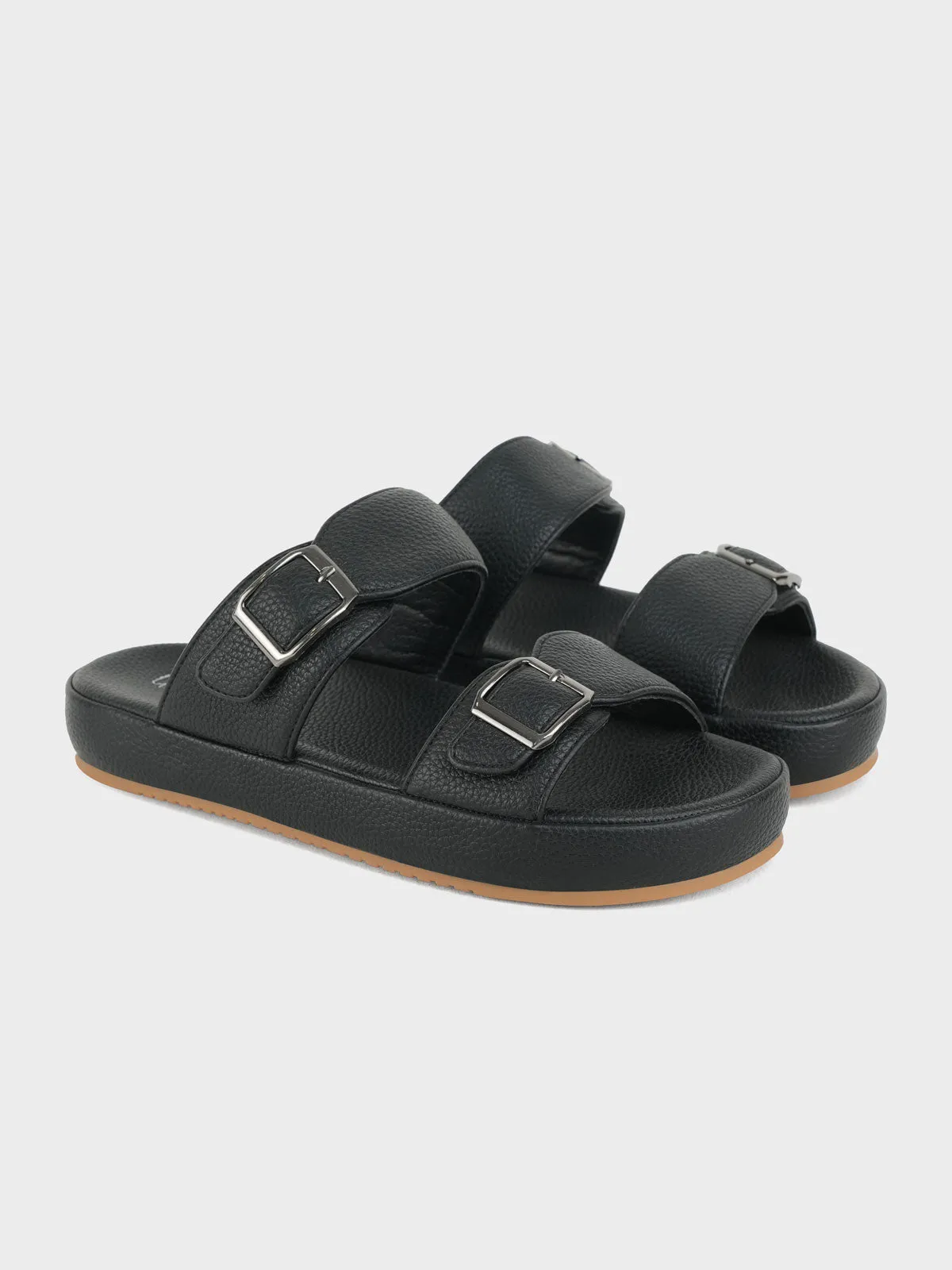 Men "KALEX" Casual Buckle Slippers