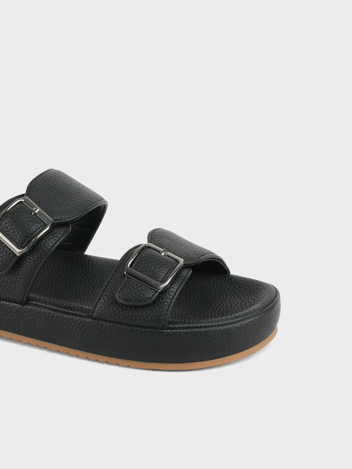 Men "KALEX" Casual Buckle Slippers