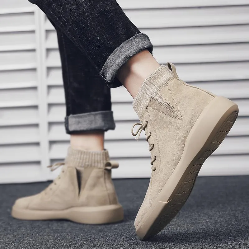 Men's Winter Warm Leather Boots