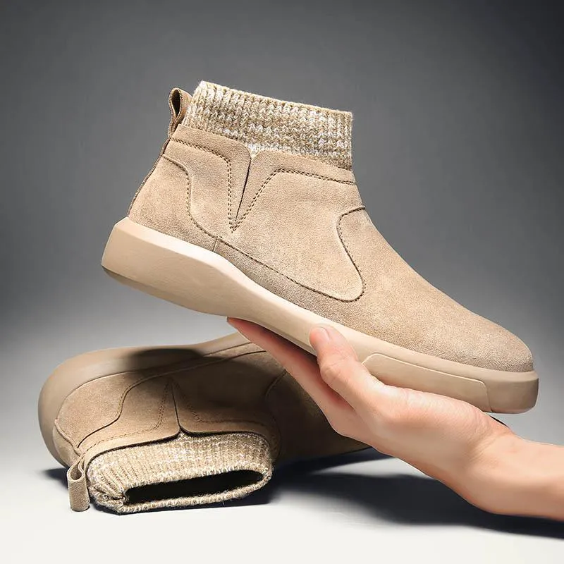 Men's Winter Warm Leather Boots