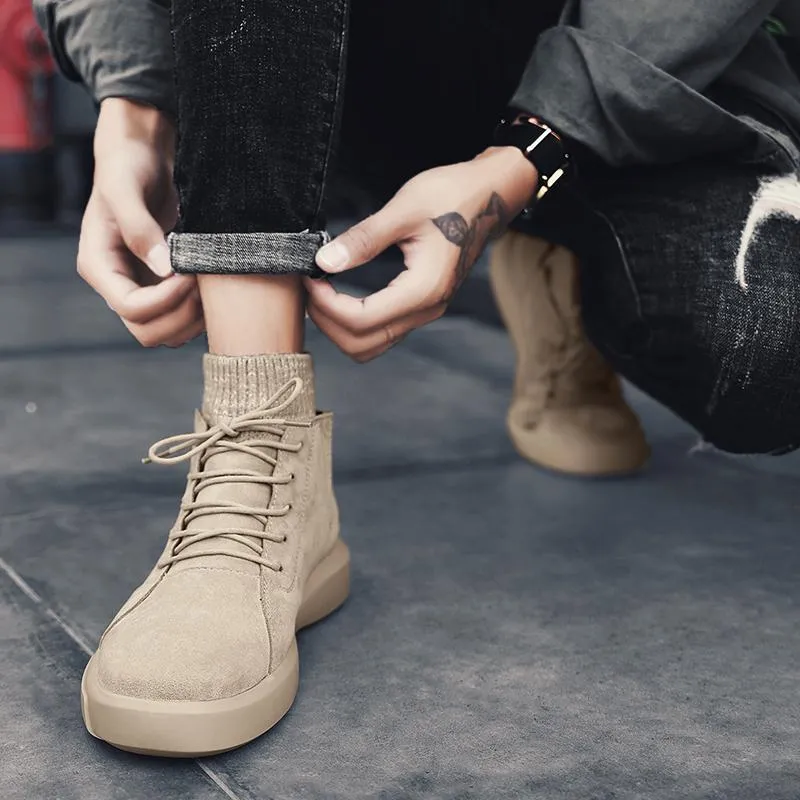 Men's Winter Warm Leather Boots