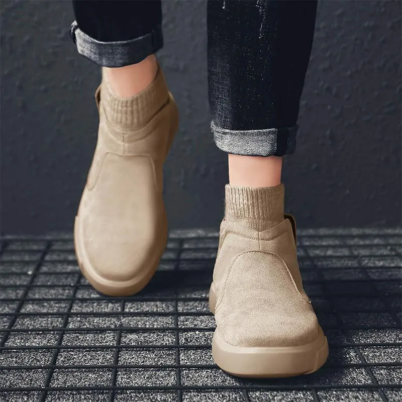 Men's Winter Warm Leather Boots