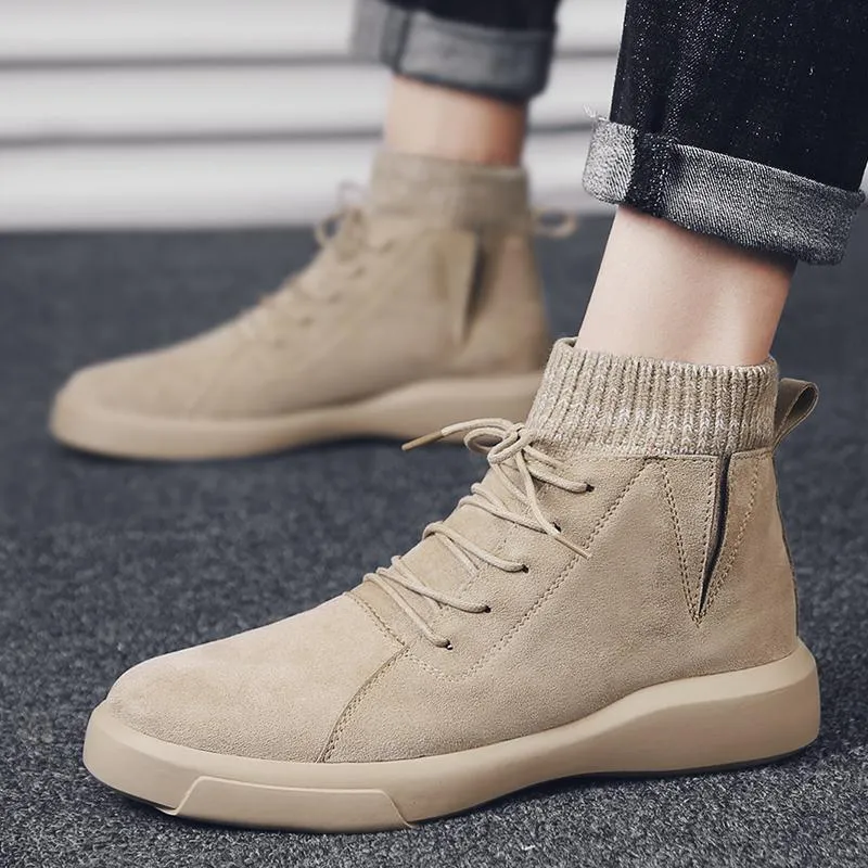 Men's Winter Warm Leather Boots