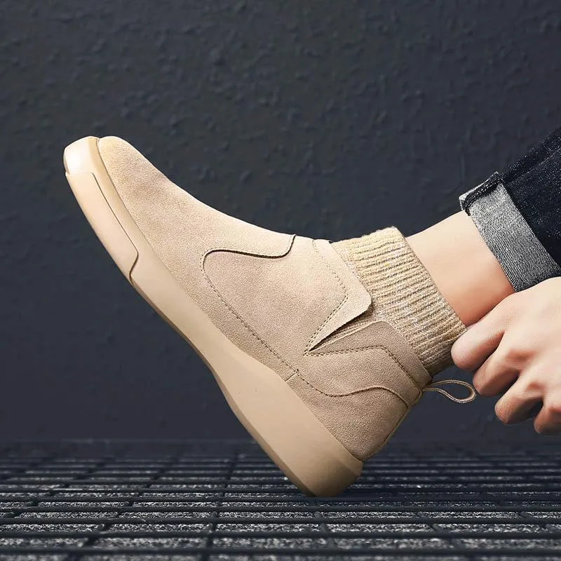 Men's Winter Warm Leather Boots