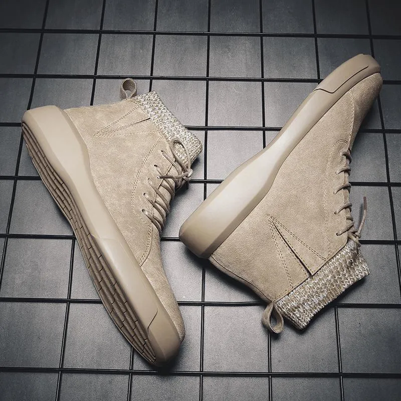 Men's Winter Warm Leather Boots