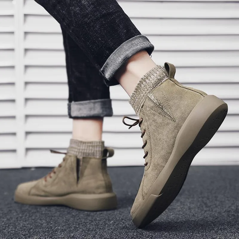 Men's Winter Warm Leather Boots