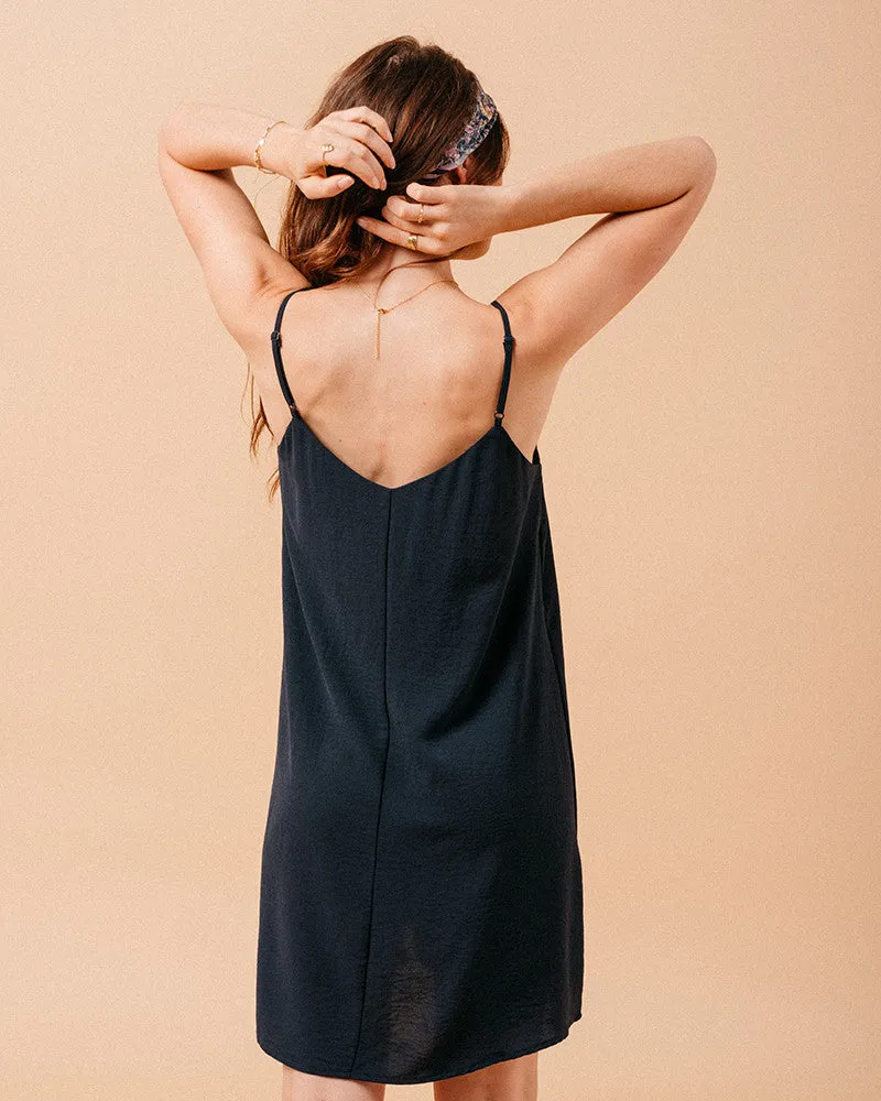 Mina Dress Navy