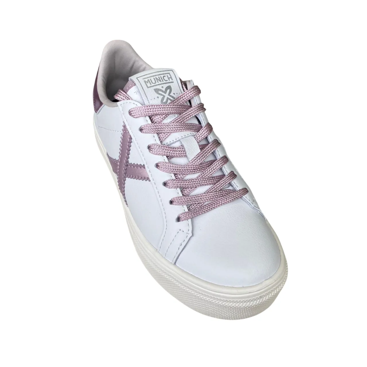 Munich scarpa sneakers da donna Rete Sky 76 8085076 bianco-rosa