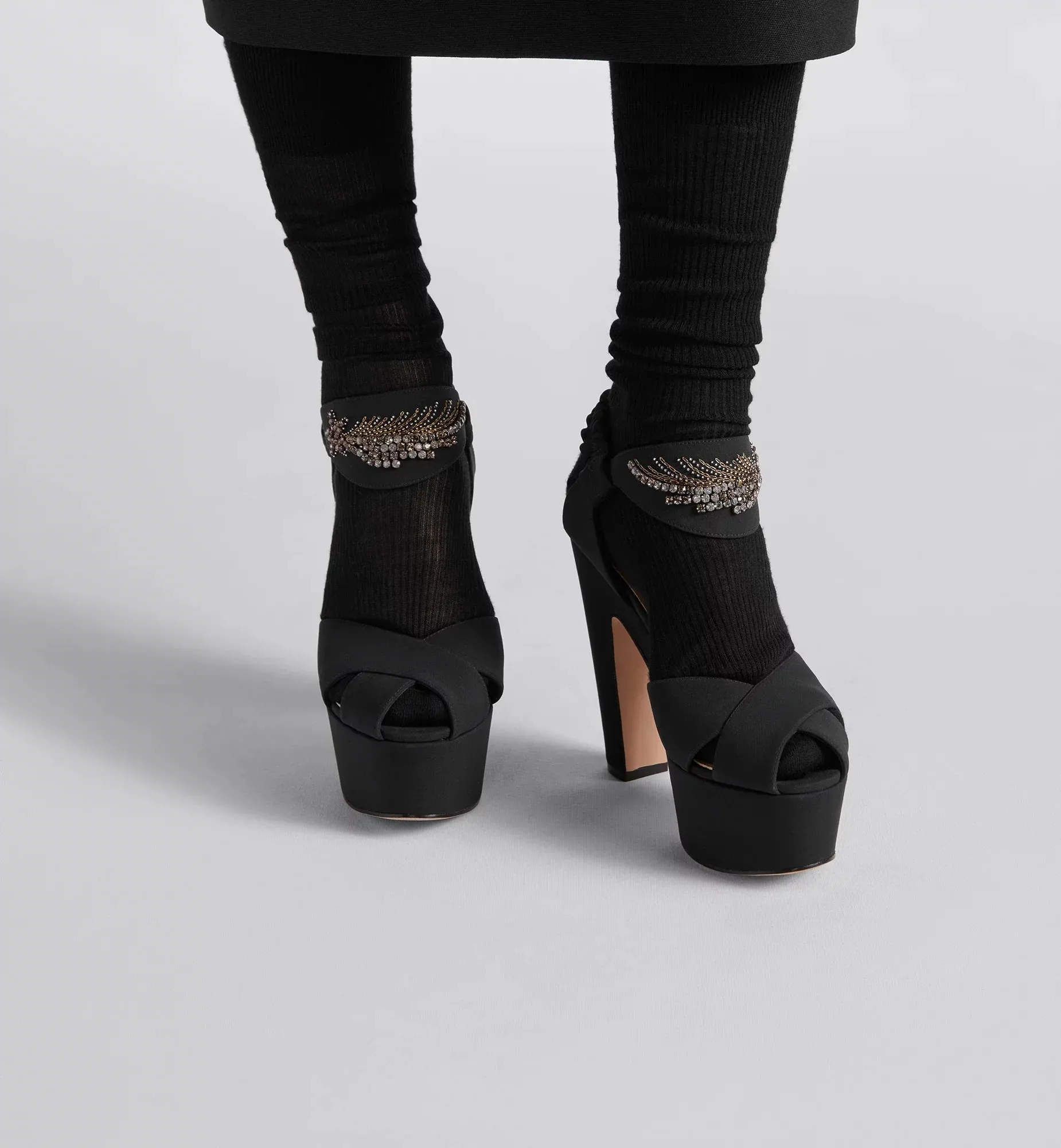Muse Heeled Sandal Star Motif