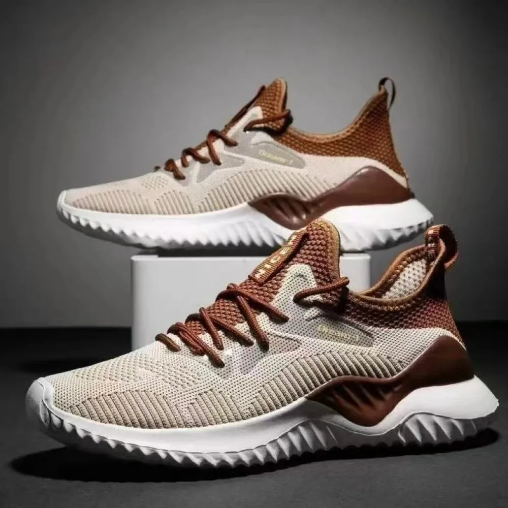 New Ultra-light Shoes Mens Running Shoes Sports Shoes Breathable Shock-absorbing Soft Sole Running Shoes Mens Casual Shoes
