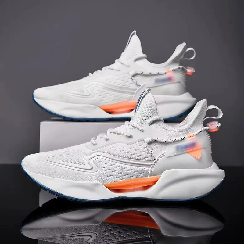 New Ultra-light Shoes Mens Running Shoes Sports Shoes Breathable Shock-absorbing Soft Sole Running Shoes Mens Casual Shoes