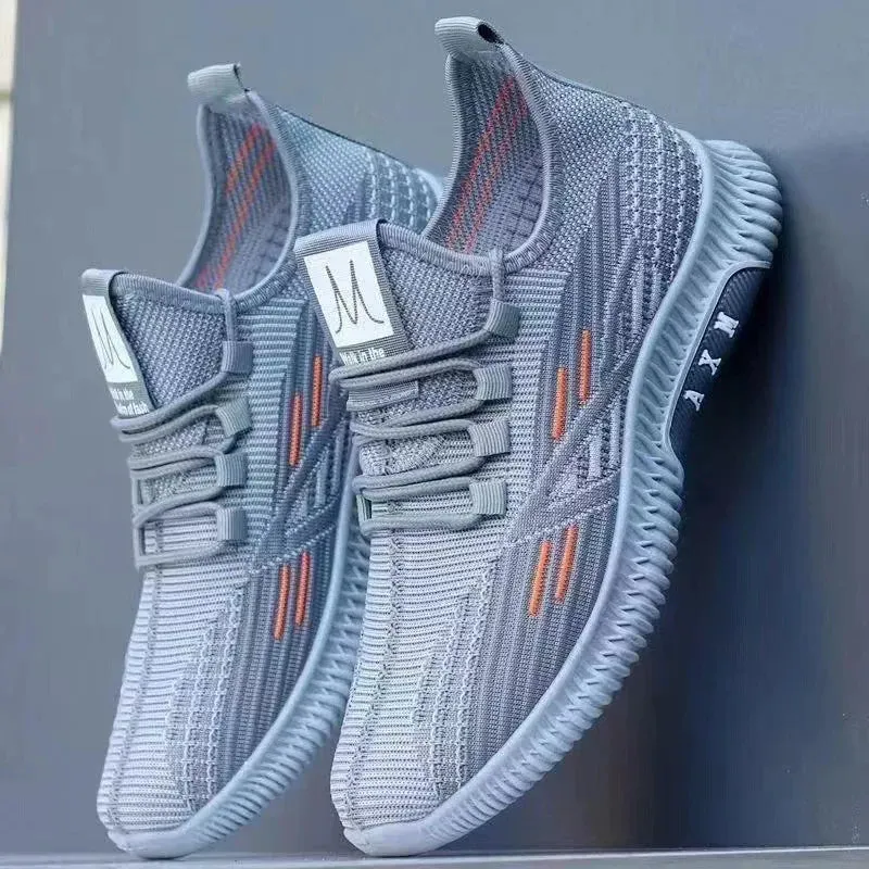 New Ultra-light Shoes Mens Running Shoes Sports Shoes Breathable Shock-absorbing Soft Sole Running Shoes Mens Casual Shoes