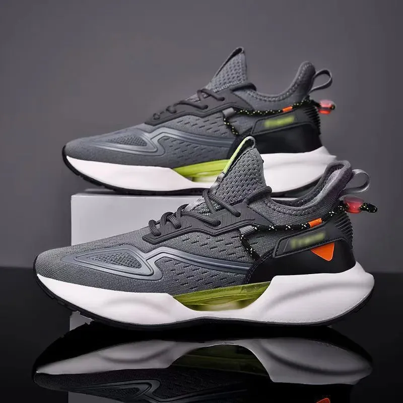 New Ultra-light Shoes Mens Running Shoes Sports Shoes Breathable Shock-absorbing Soft Sole Running Shoes Mens Casual Shoes