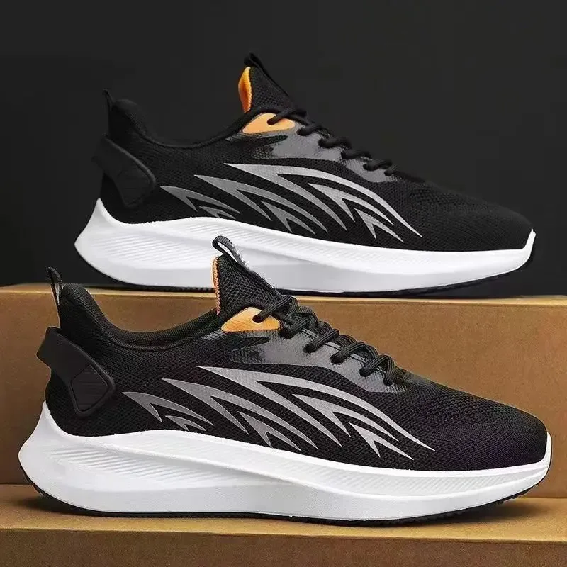 New Ultra-light Shoes Mens Running Shoes Sports Shoes Breathable Shock-absorbing Soft Sole Running Shoes Mens Casual Shoes