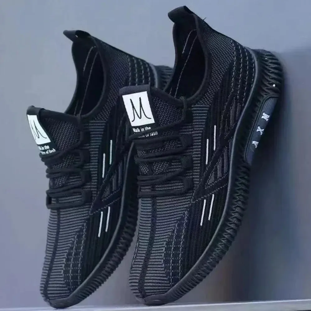 New Ultra-light Shoes Mens Running Shoes Sports Shoes Breathable Shock-absorbing Soft Sole Running Shoes Mens Casual Shoes