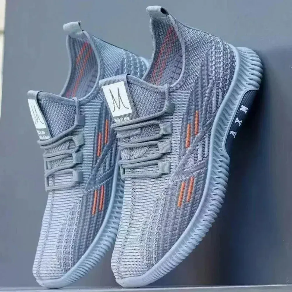 New Ultra-light Shoes Mens Running Shoes Sports Shoes Breathable Shock-absorbing Soft Sole Running Shoes Mens Casual Shoes