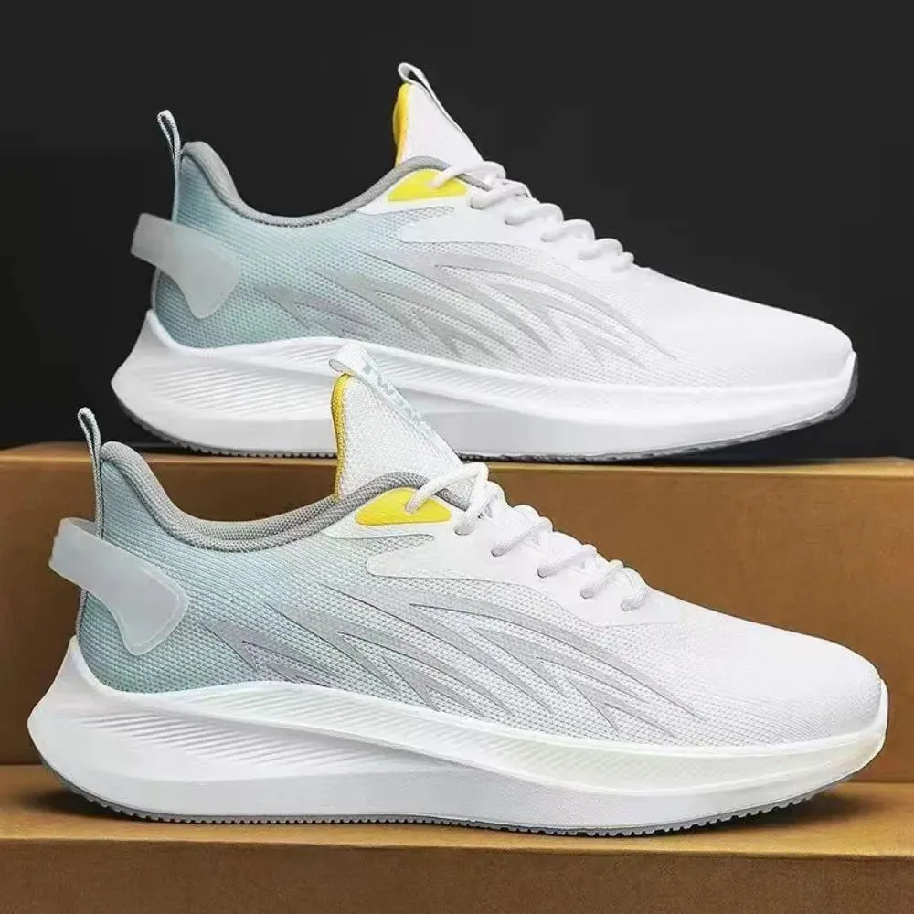 New Ultra-light Shoes Mens Running Shoes Sports Shoes Breathable Shock-absorbing Soft Sole Running Shoes Mens Casual Shoes