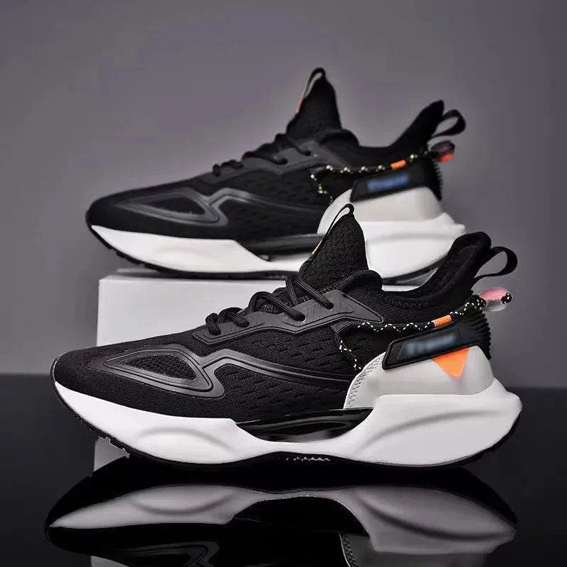 New Ultra-light Shoes Mens Running Shoes Sports Shoes Breathable Shock-absorbing Soft Sole Running Shoes Mens Casual Shoes