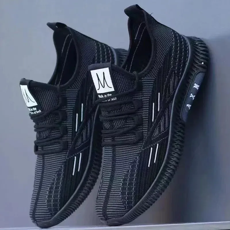 New Ultra-light Shoes Mens Running Shoes Sports Shoes Breathable Shock-absorbing Soft Sole Running Shoes Mens Casual Shoes