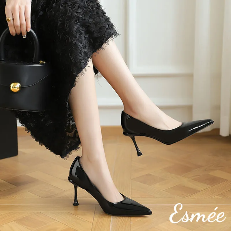 Patent Leather High Heels